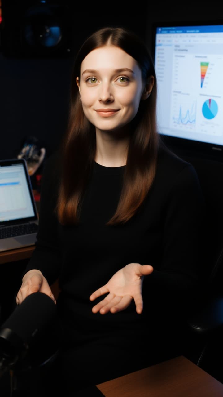 Seraphine reviewing a systeme.io automation dashboard